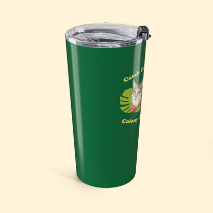 20oz Tumbler | FUNDRAISER | Colony Cat Club - Detezi Designs - 88769328875676253799