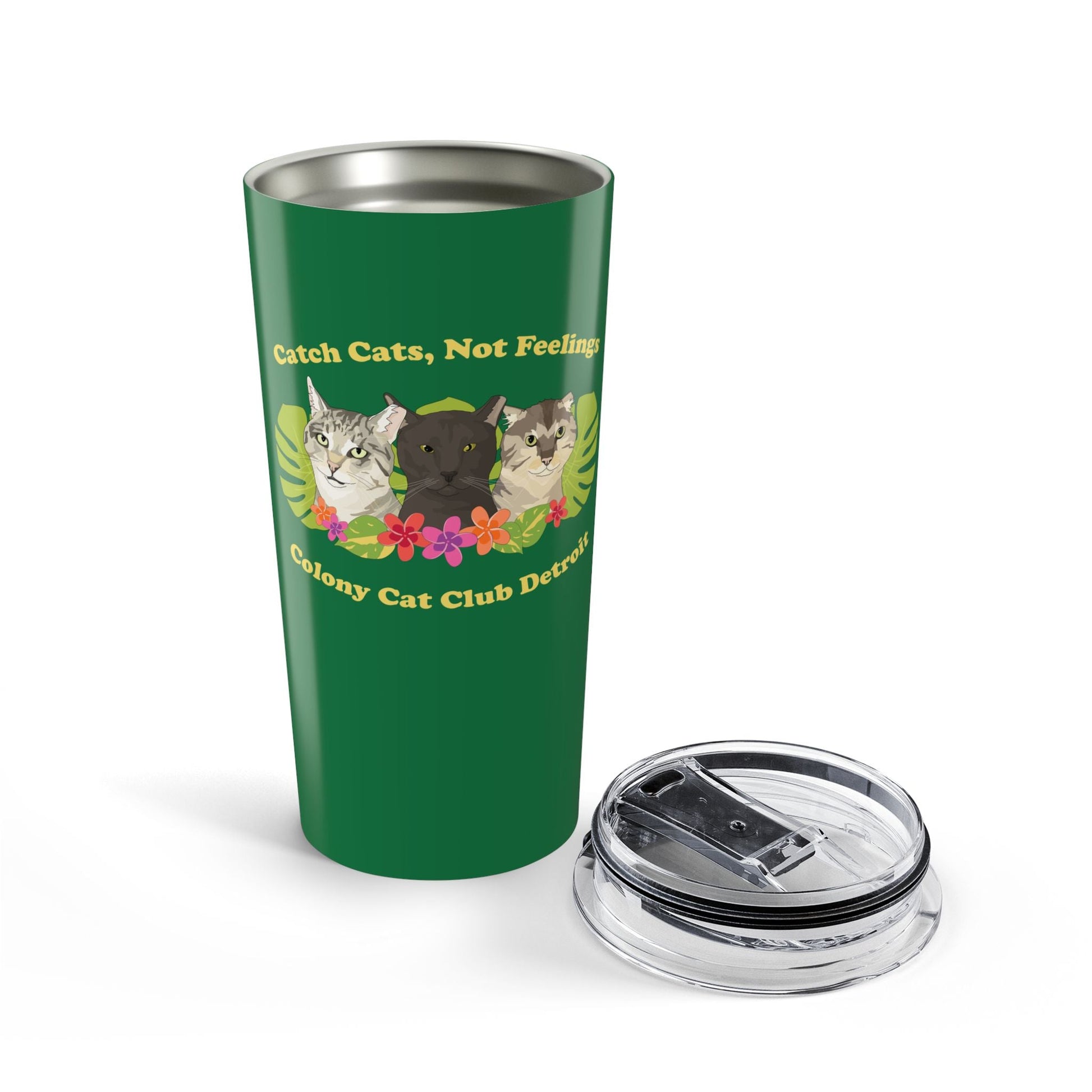 20oz Tumbler | FUNDRAISER | Colony Cat Club - Detezi Designs - 88769328875676253799