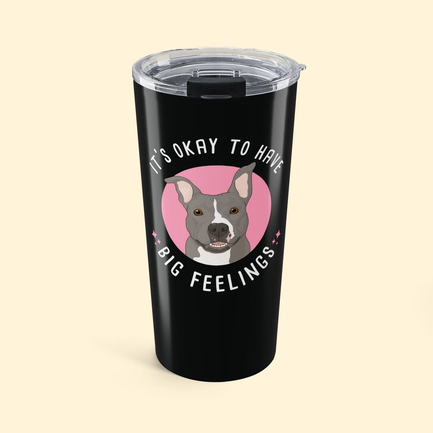 20oz Tumbler | FUNDRAISER | Friends of City Dogs Cleveland - Detezi Designs-13580551367879143123