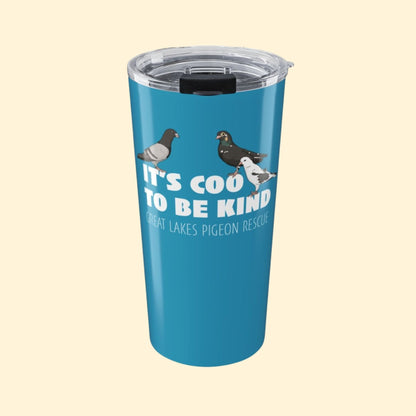 20oz Tumbler | FUNDRAISER | Great Lakes Pigeon Rescue - Detezi Designs - 25107554837287884268