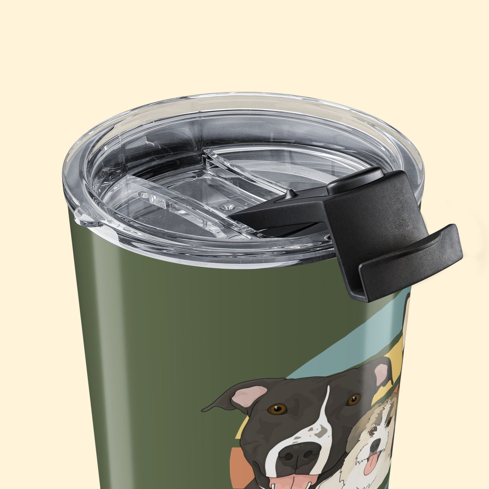 20oz Tumbler | FUNDRAISER | Happy Tails Canine Rescue - Detezi Designs-29313009008350792277