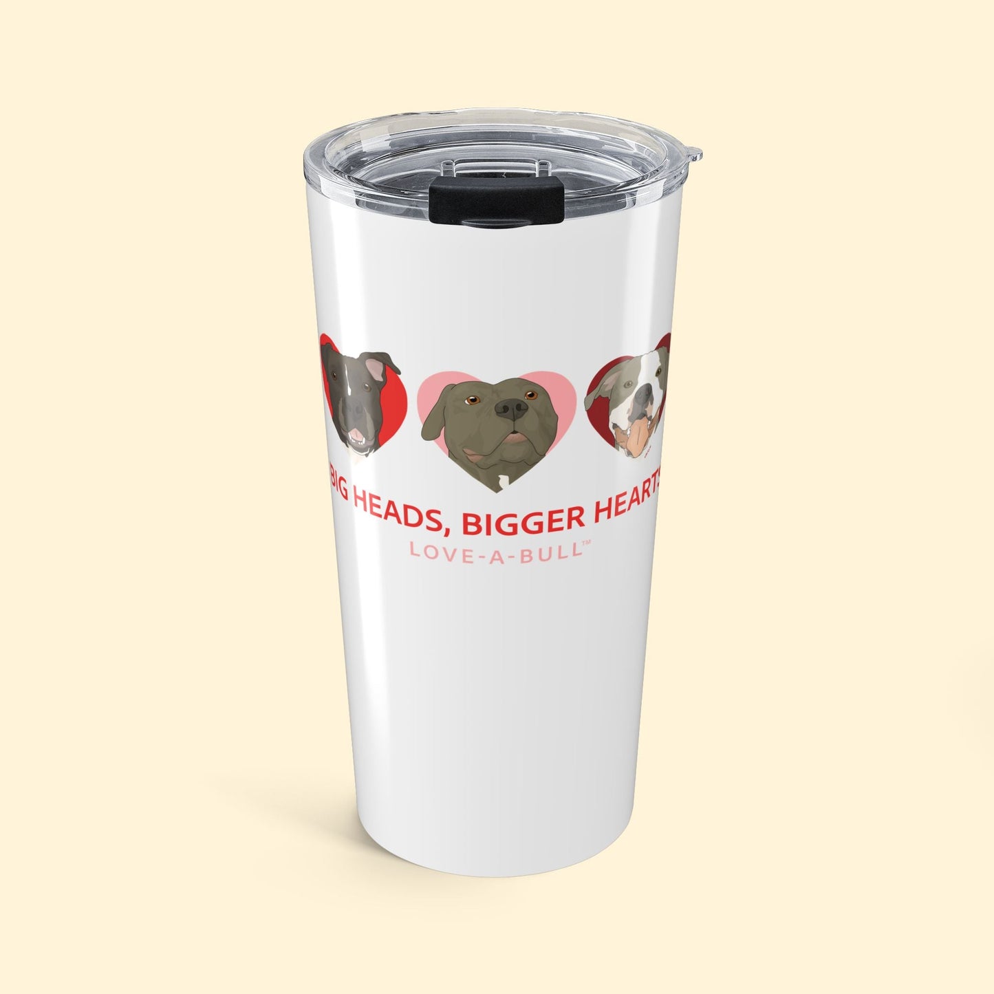 20oz Tumbler | FUNDRAISER | Love - A - Bull - Detezi Designs - 12590949961702296011