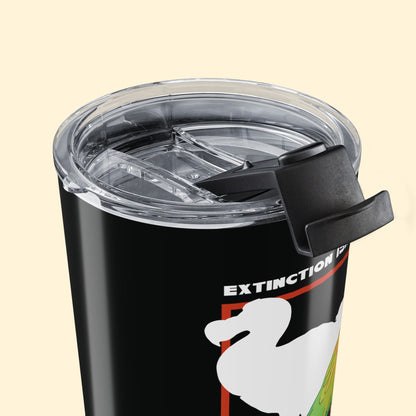 20oz Tumbler | FUNDRAISER | Moose's Flock | Extinction is a Warning - Detezi Designs - 28055873244558052902