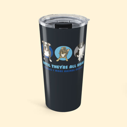 20oz Tumbler | FUNDRAISER | Pibbles & More Animal Rescue - Detezi Designs - 22702731664781194024