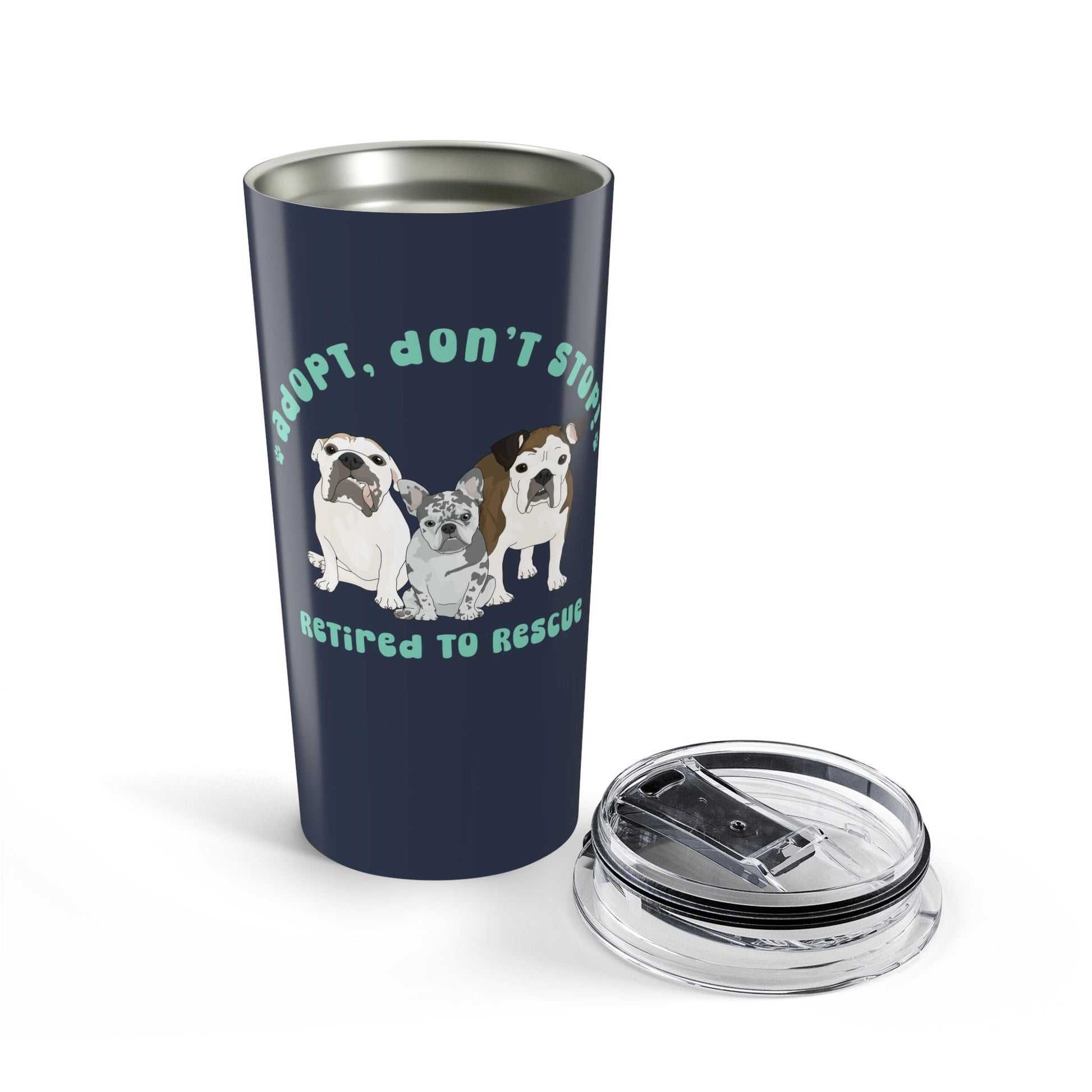 20oz Tumbler | FUNDRAISER | Retired to Rescue - Detezi Designs - 22785946077321464683