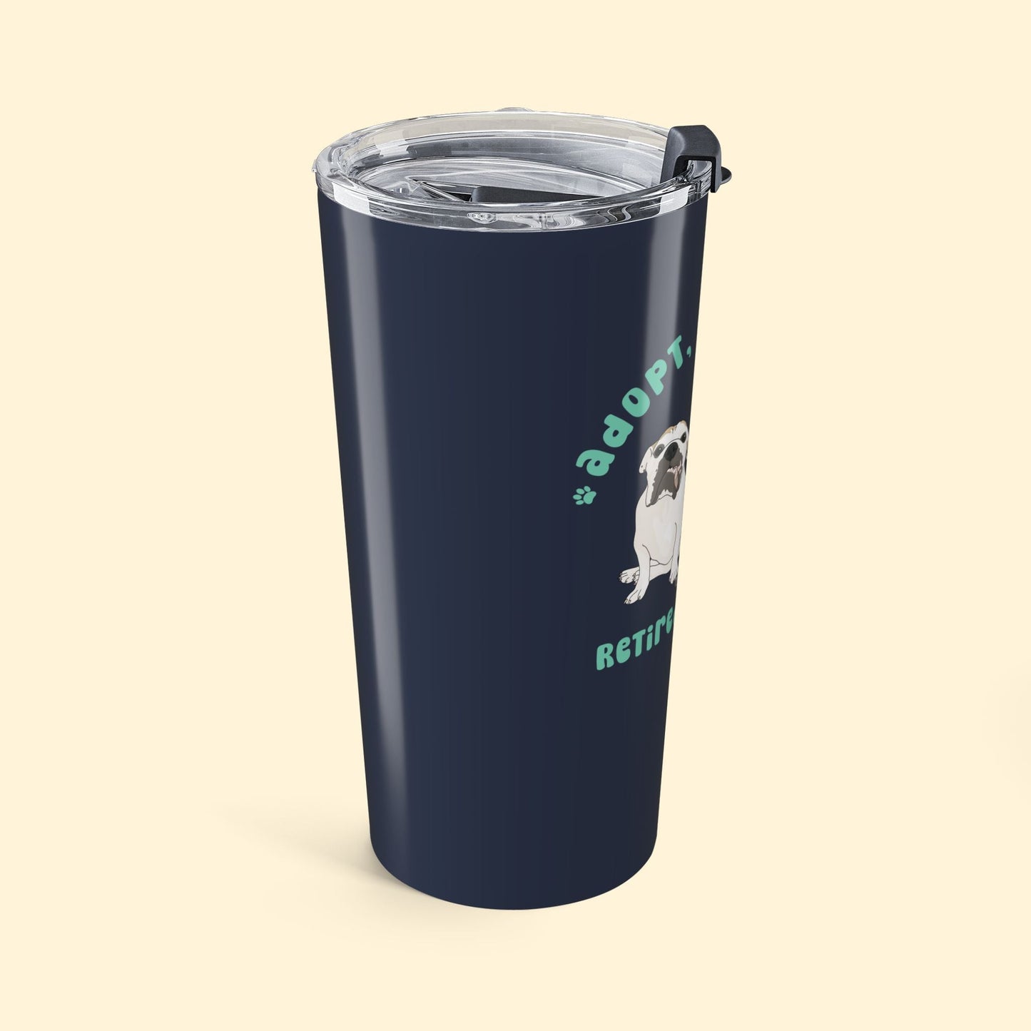 20oz Tumbler | FUNDRAISER | Retired to Rescue - Detezi Designs - 22785946077321464683