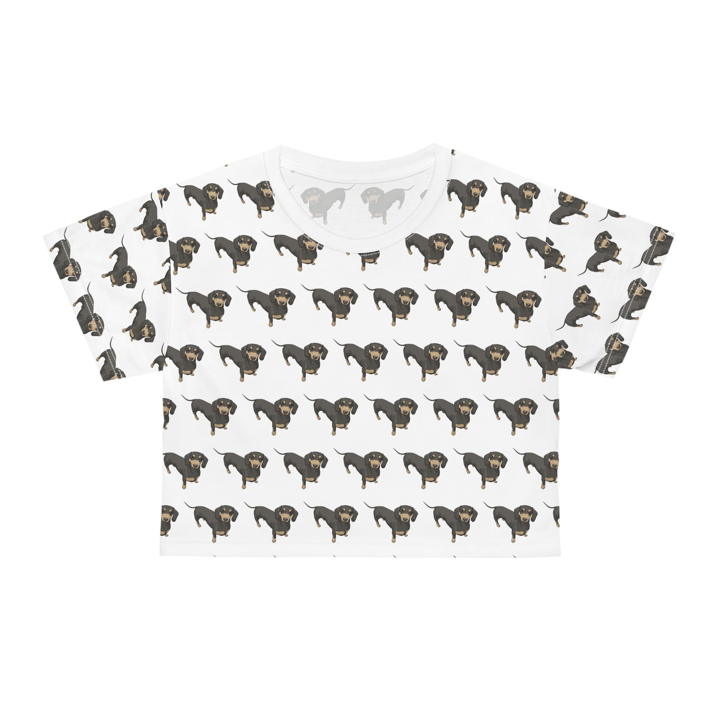 Short Hair Dachshund | Crop Tee