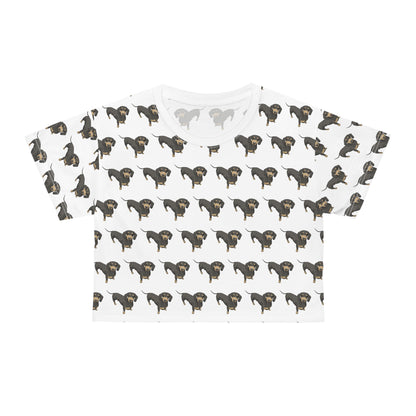 Short Hair Dachshund | Crop Tee