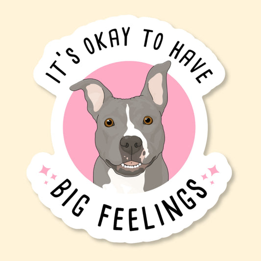 3" Sticker | FUNDRAISER | Friends of City Dogs Cleveland - Detezi Designs-