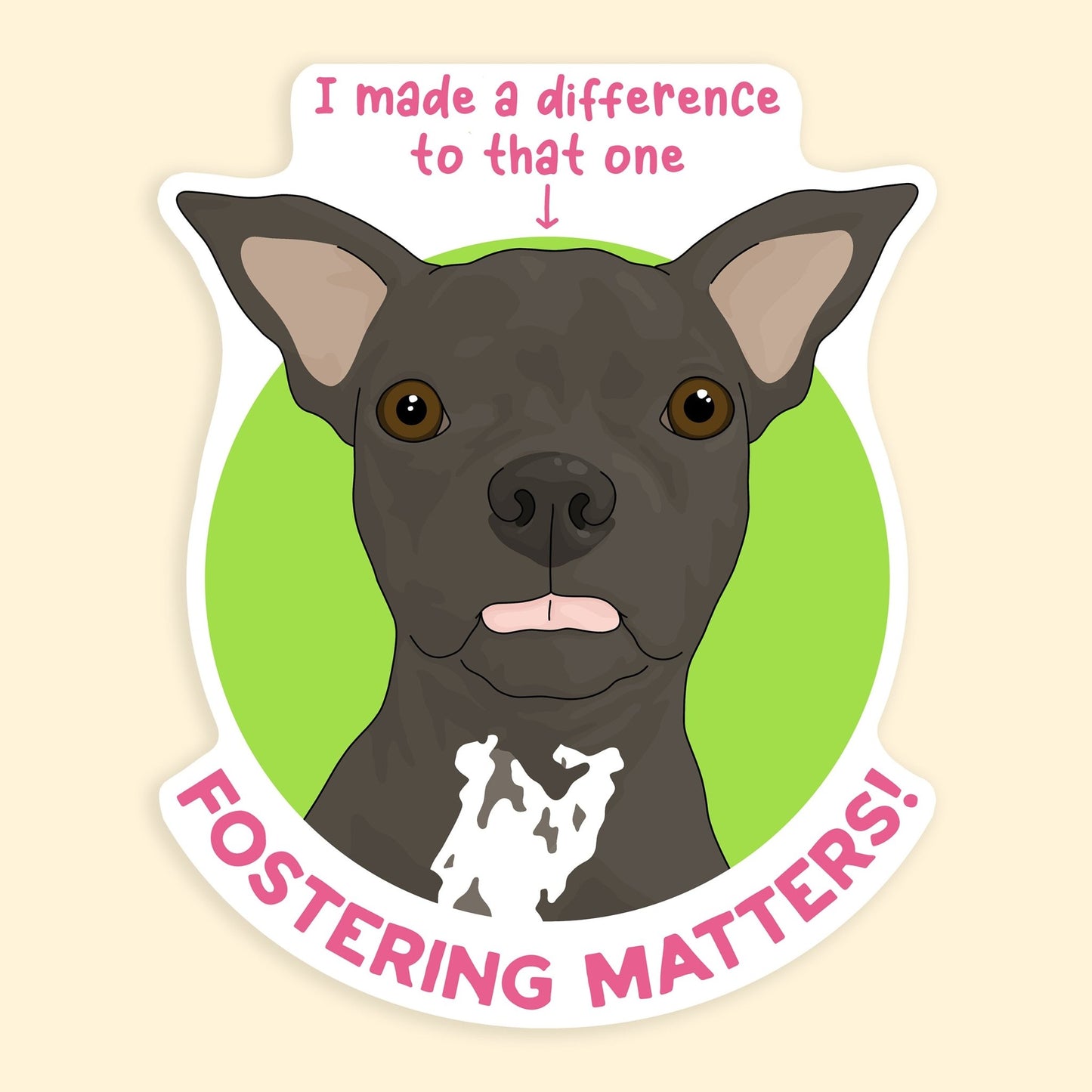 3" Vinyl Sticker | FUNDRAISER | Dewey | Maybel's Legacy - Detezi Designs - 