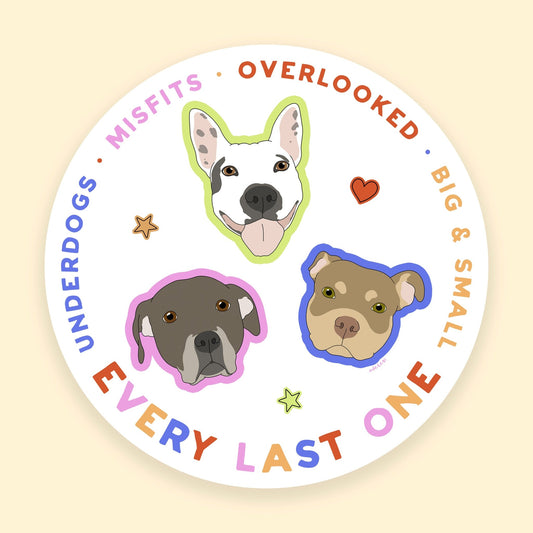 3" Vinyl Sticker | FUNDRAISER | Every Last One - Detezi Designs - 
