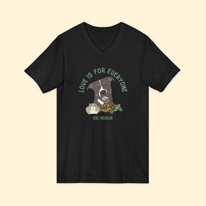 Unisex V-Neck Tee | FUNDRAISER | GSL Rescue