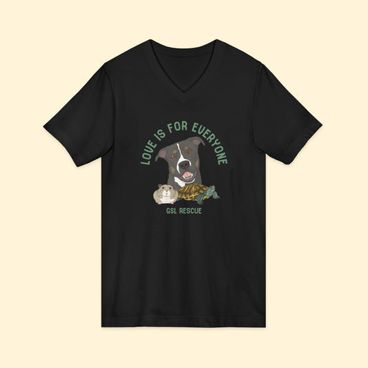 Unisex V-Neck Tee | FUNDRAISER | GSL Rescue