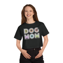 Load image into Gallery viewer, Dog Mom Retro | Champion Cropped Tee
