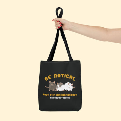 Posh | Rainbow Rat Refuge | FUNDRAISER | **AMERICAN PRINTER** | Tote Bag