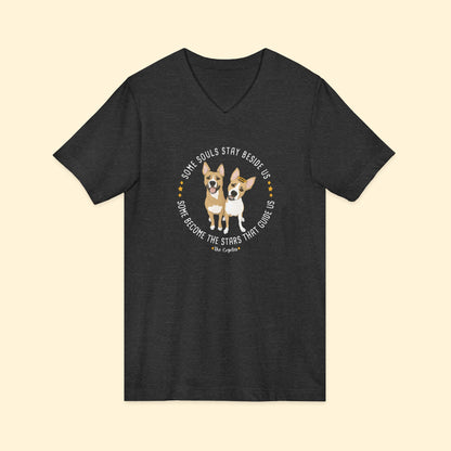 Unisex V-Neck Tee | FUNDRAISER | The KG Foundation | Nutty & Barney
