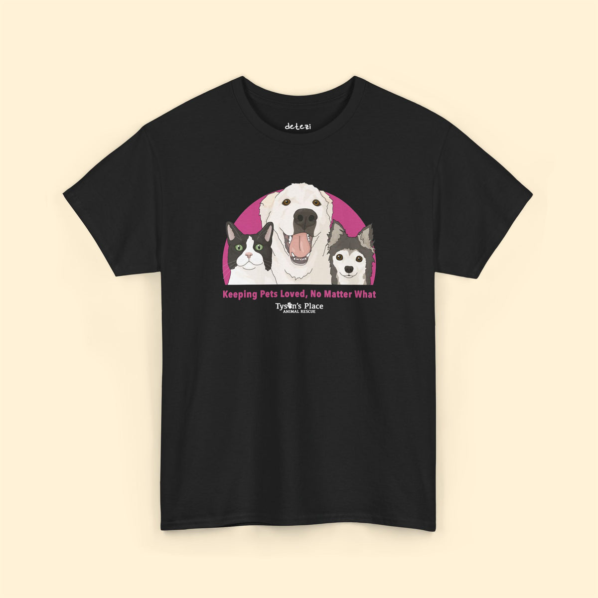 Unisex Crewneck T-shirt | FUNDRAISER | Tyson's Place