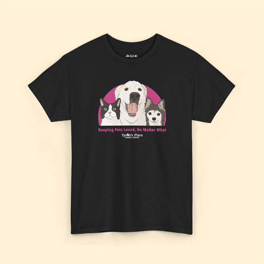 Unisex Crewneck T-shirt | FUNDRAISER | Tyson's Place