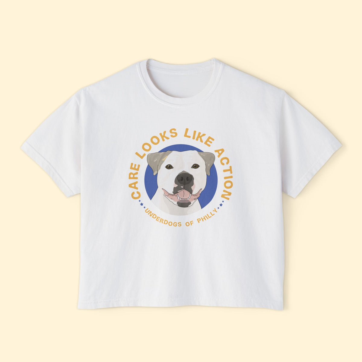 Comfort Colors Boxy Tee | FUNDRAISER | Underdogs of Philly