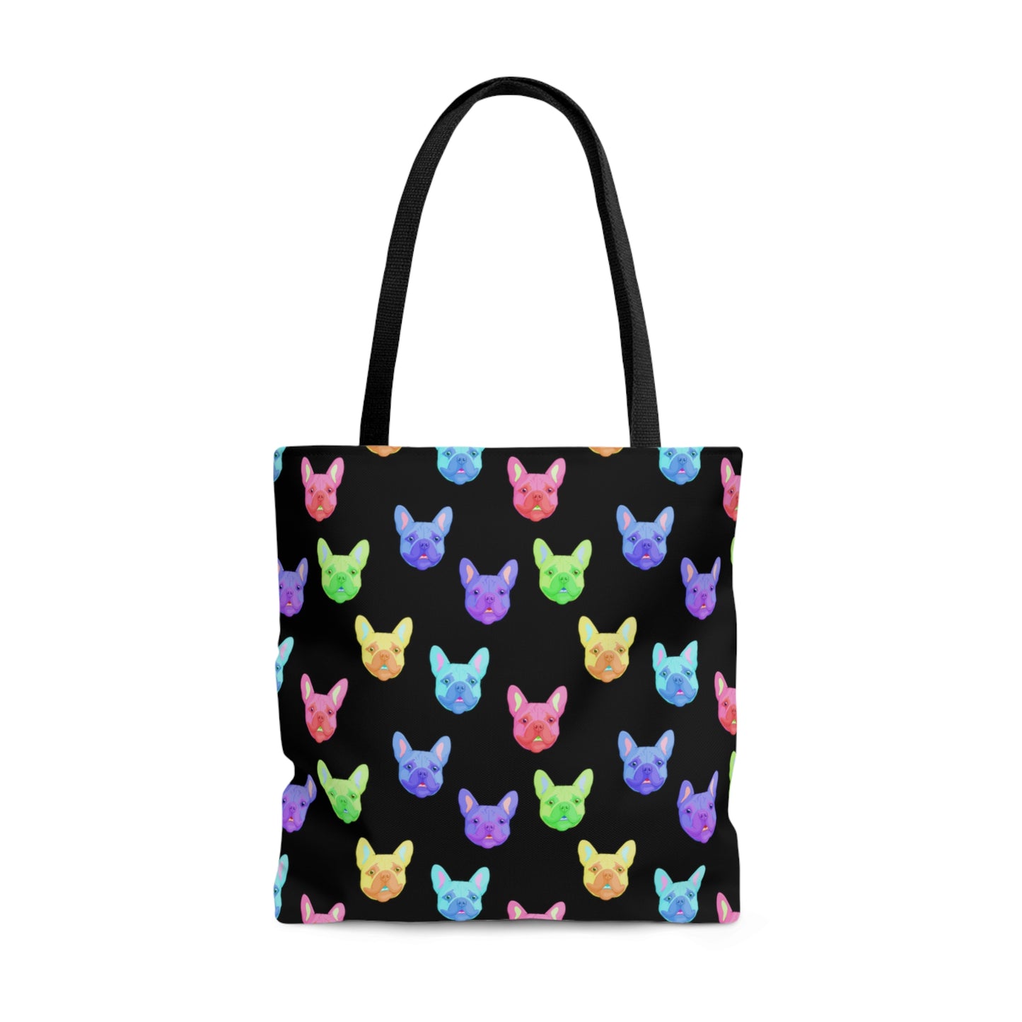 Rainbow French Bulldogs | Tote Bag