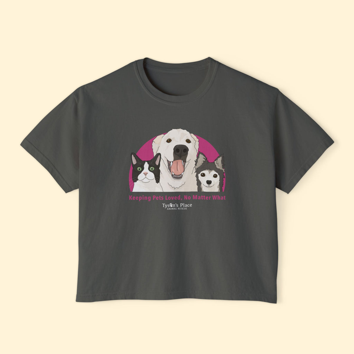 Comfort Colors Boxy Tee | FUNDRAISER | Tyson's Place