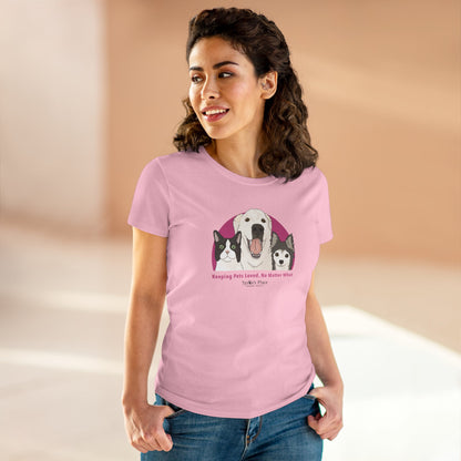 Women's Midweight Cotton Tee | FUNDRAISER | Tyson's Place