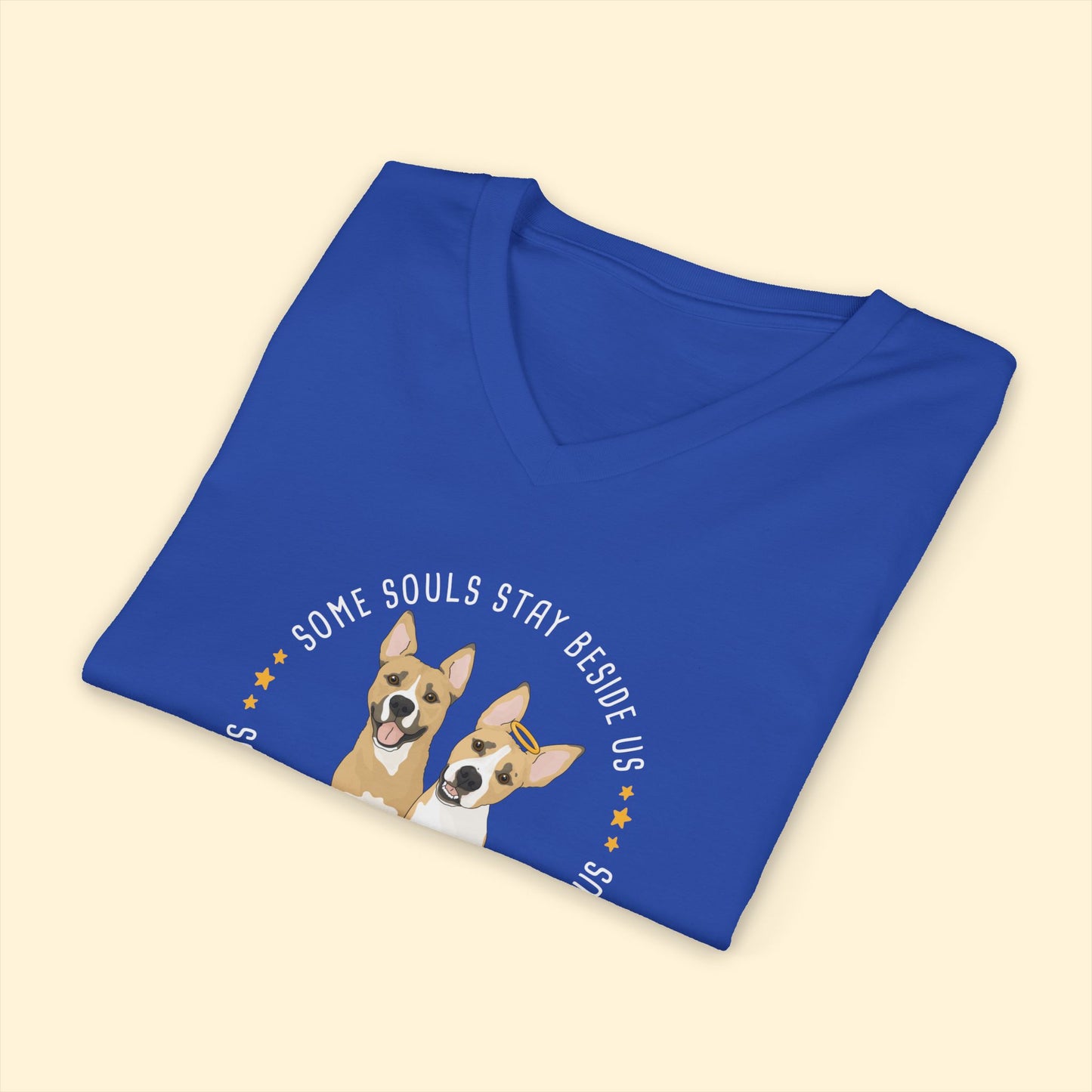 Unisex V-Neck Tee | FUNDRAISER | The KG Foundation | Nutty & Barney