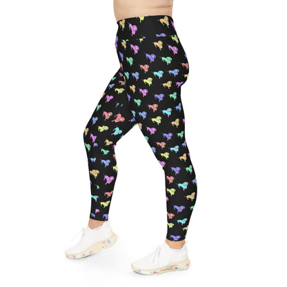 Rainbow Dachshunds | Leggings