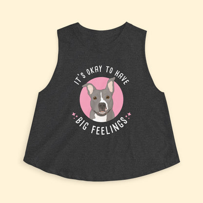 Cropped Muscle Tank | FUNDRAISER | Friends of City Dogs Cleveland