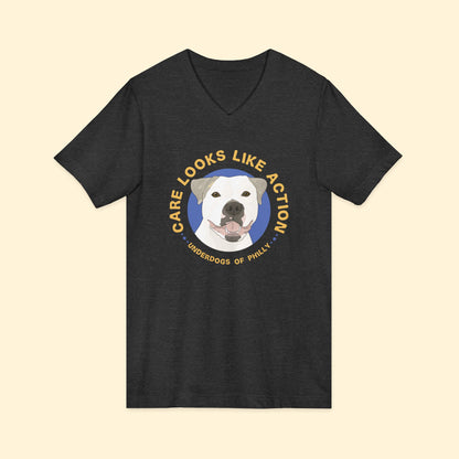 Unisex V-Neck Tee | FUNDRAISER | Underdogs of Philly