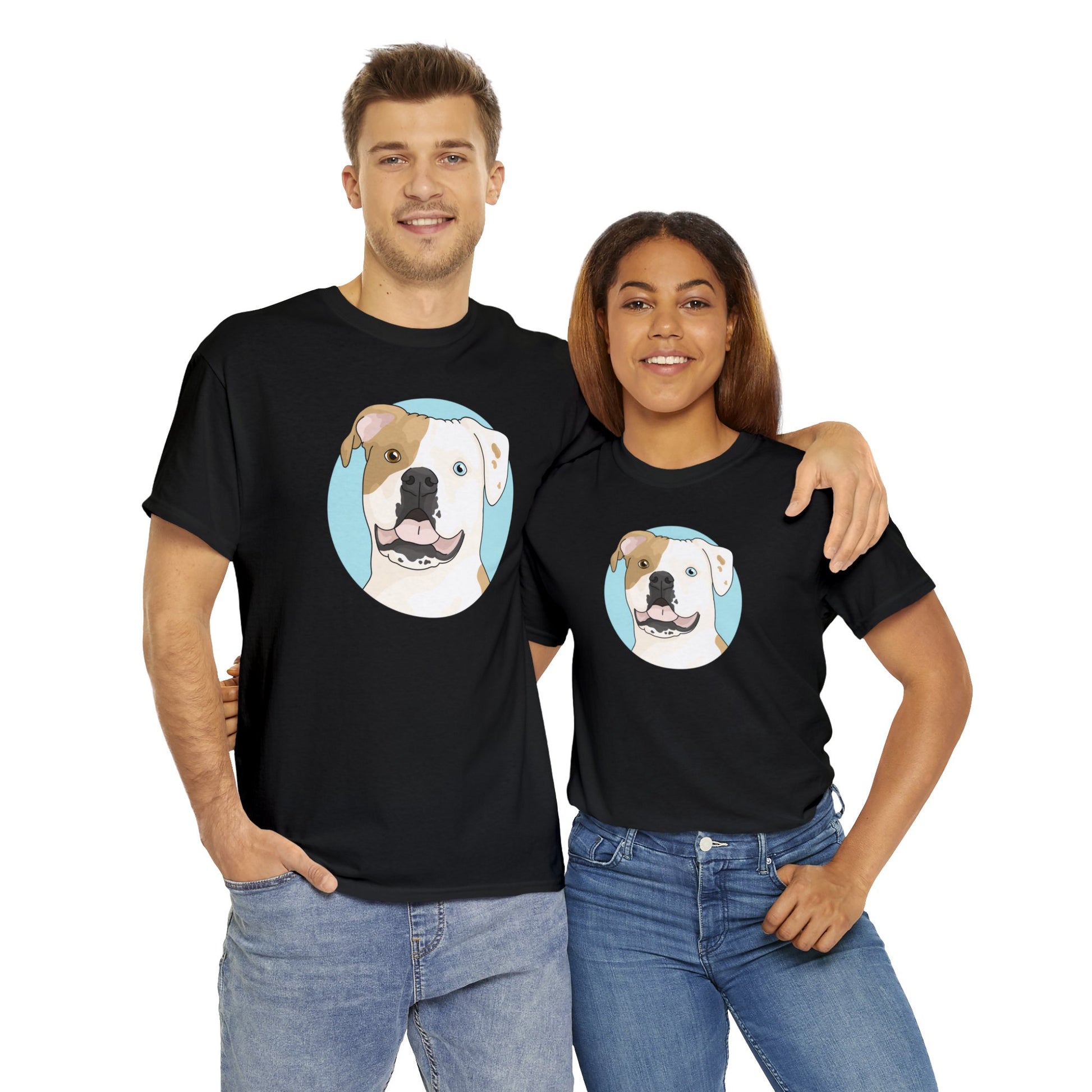 American Bulldog | T-shirt - Detezi Designs-92764806563977840090