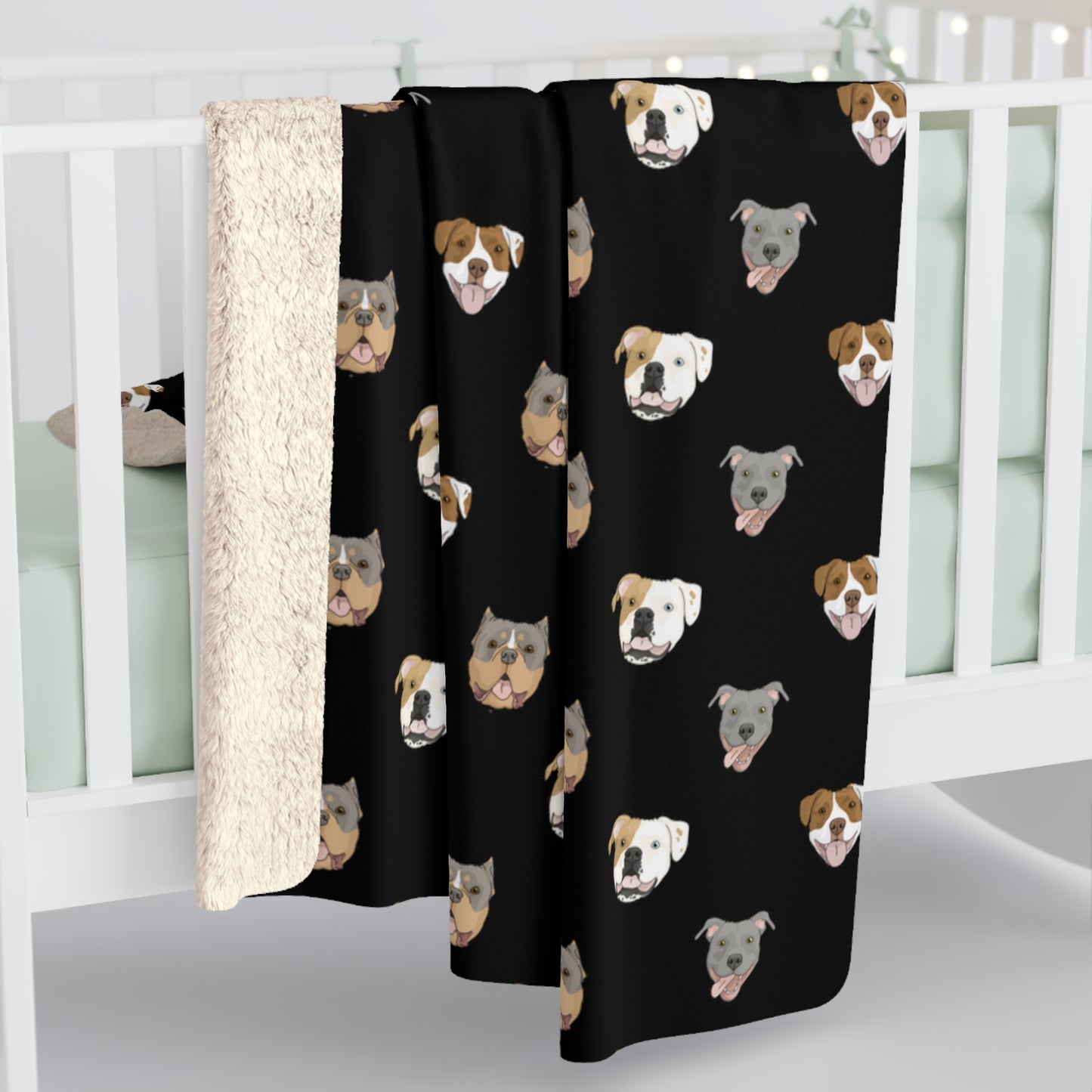 Bully Breeds | Sherpa Fleece Blanket