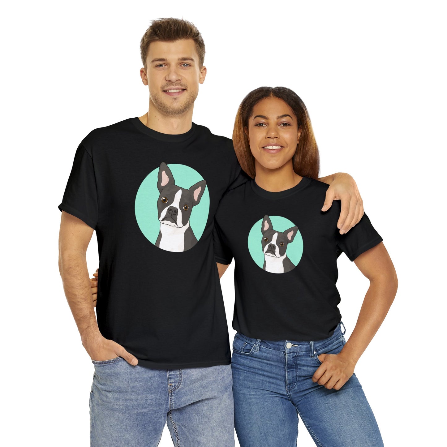 Boston Terrier | T-shirt - Detezi Designs-15051571792398214530