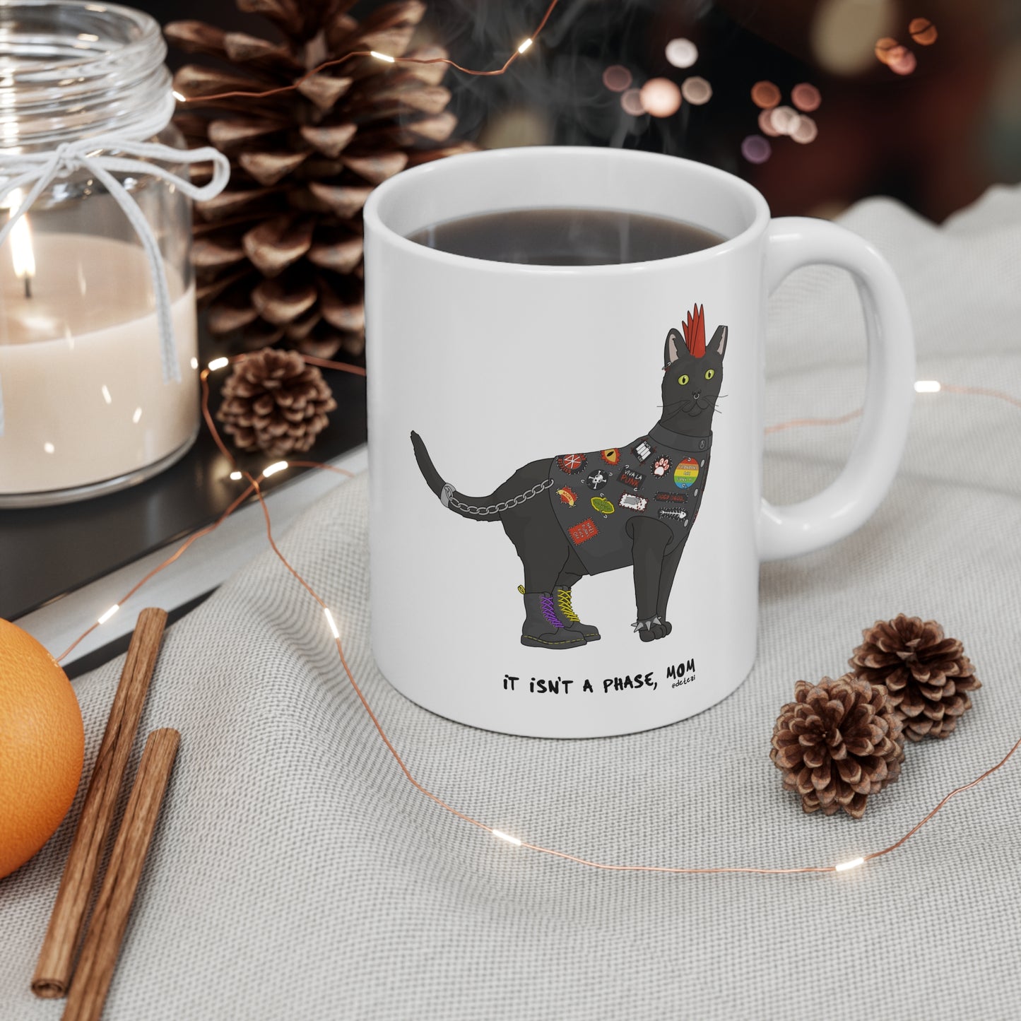 11oz Mug | Punk Cat