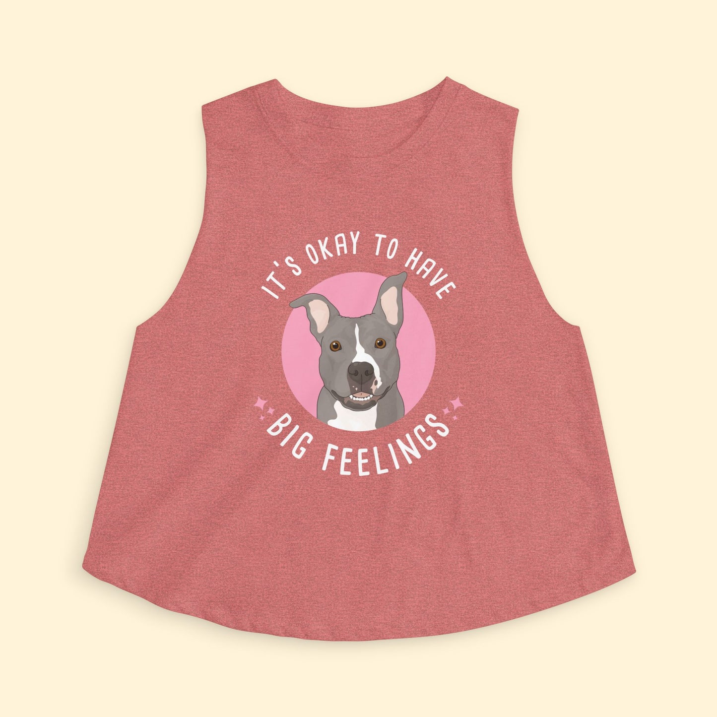 Cropped Muscle Tank | FUNDRAISER | Friends of City Dogs Cleveland