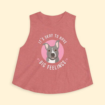 Cropped Muscle Tank | FUNDRAISER | Friends of City Dogs Cleveland
