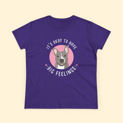 Women's Midweight Cotton Tee | FUNDRAISER | Friends of City Dogs Cleveland