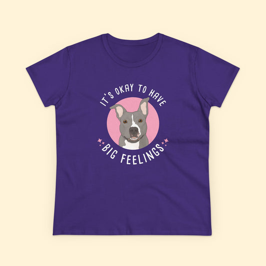 Women's Midweight Cotton Tee | FUNDRAISER | Friends of City Dogs Cleveland