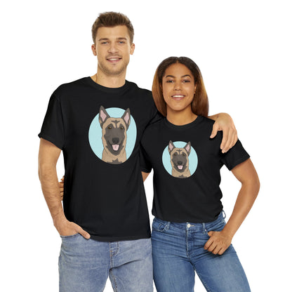 Belgian Malinois | T-shirt - Detezi Designs-14074919188731916562