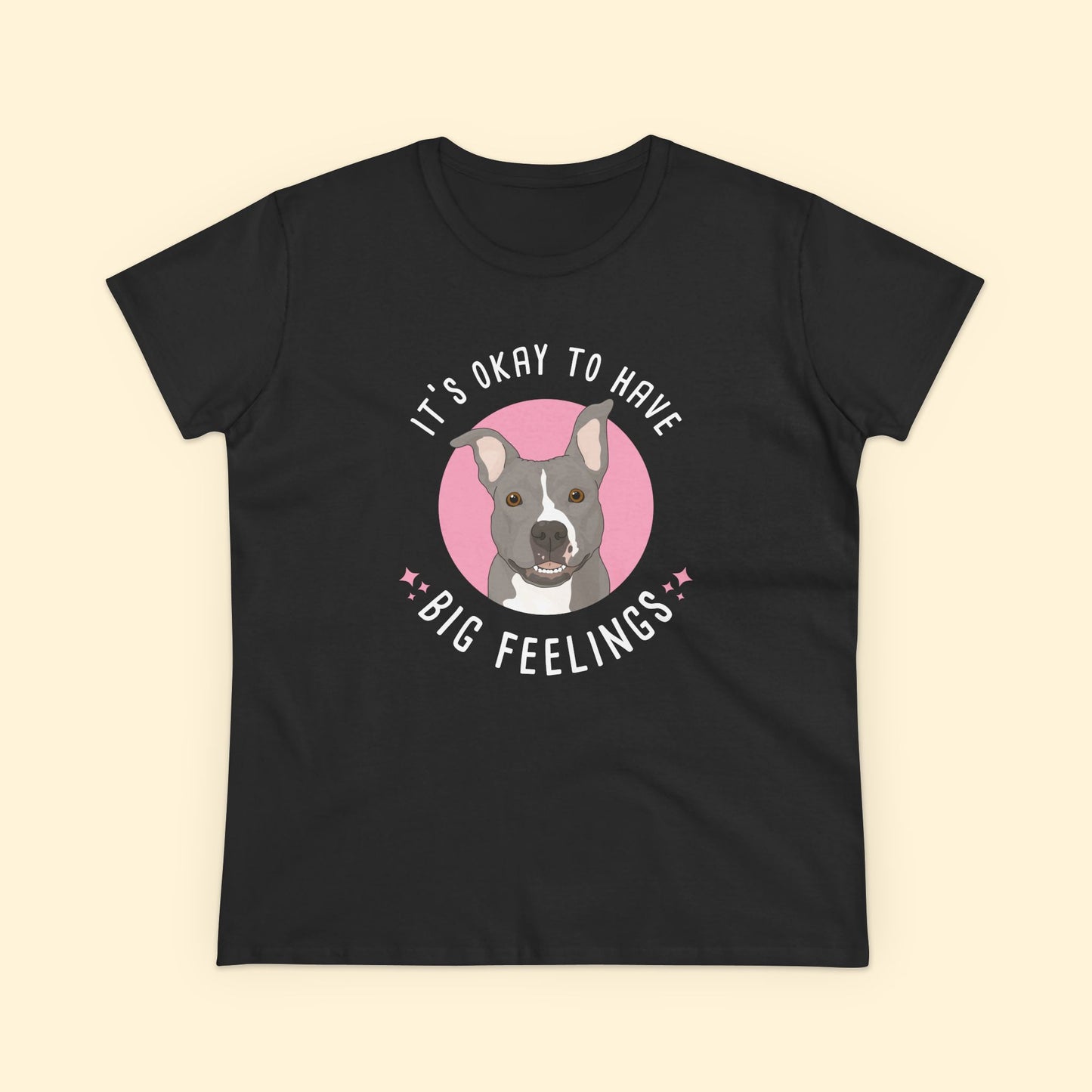Women's Midweight Cotton Tee | FUNDRAISER | Friends of City Dogs Cleveland