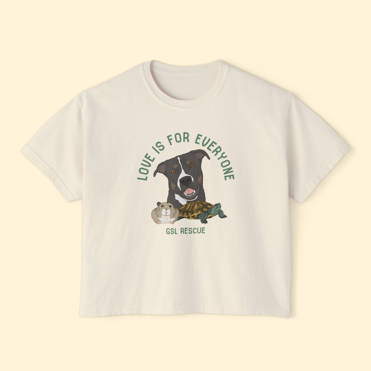 Comfort Colors Boxy Tee | FUNDRAISER | GSL Rescue