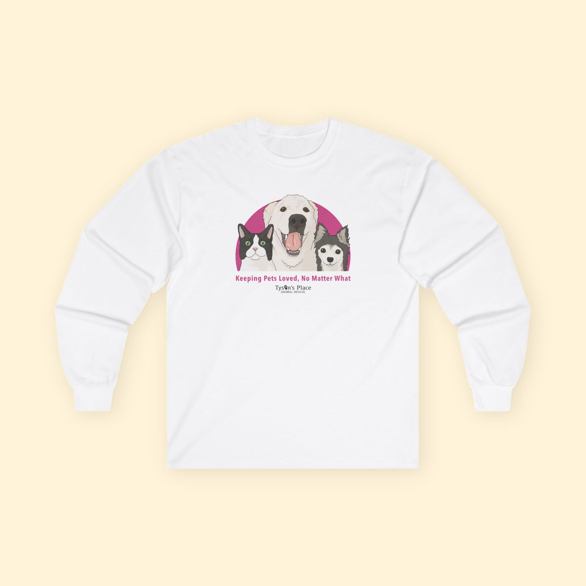 Long Sleeve Tee | FUNDRAISER | Tyson's Place