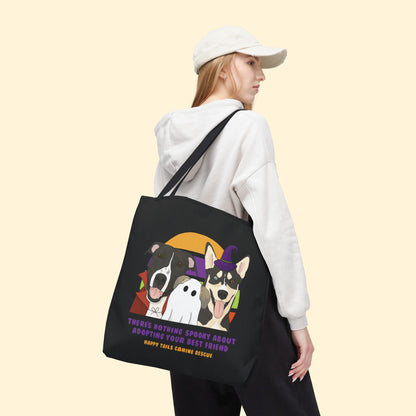 Tote Bag | FUNDRAISER | Happy Tails Canine Rescue | Halloween