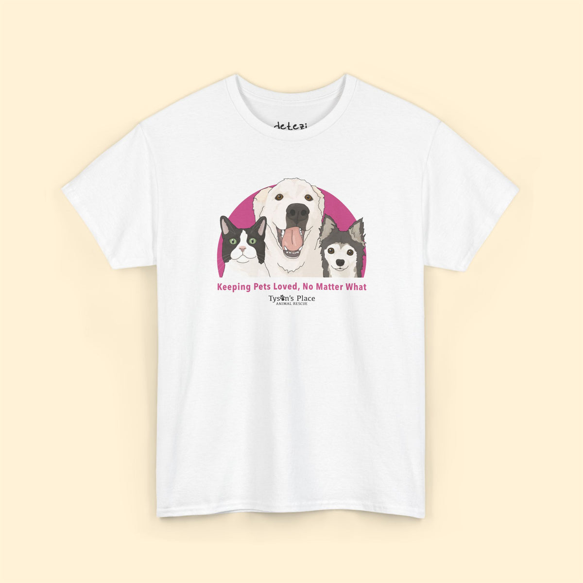 Unisex Crewneck T-shirt | FUNDRAISER | Tyson's Place