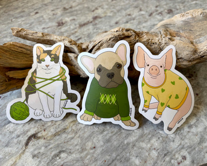 Sweater Weather | November 2025 Sticker Pack