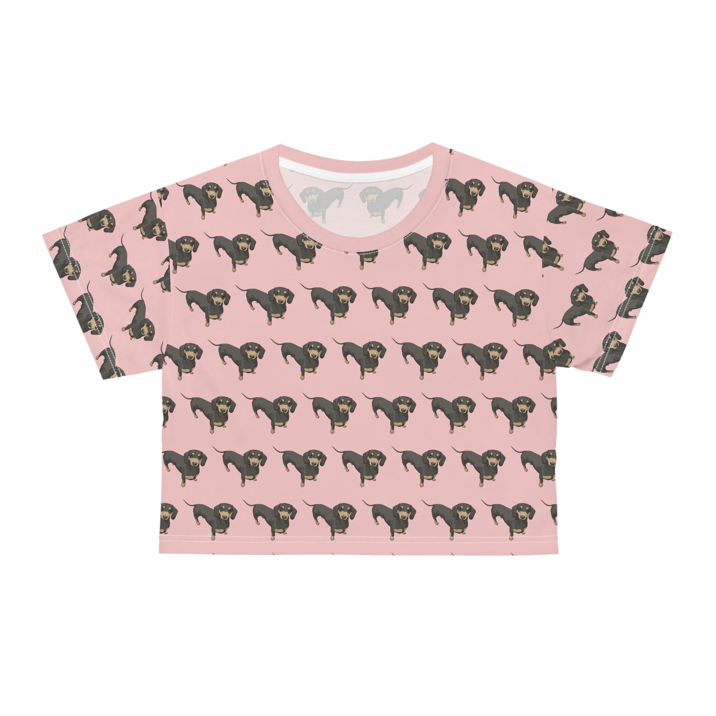 Short Hair Dachshund | Crop Tee