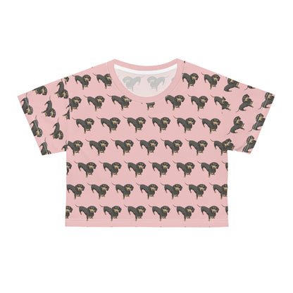 Short Hair Dachshund | Crop Tee