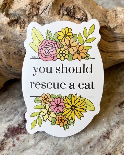 Adopt A Cat | Sticker Pack - Detezi Designs - 