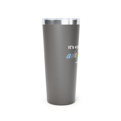 Adopt A Dog | FUNDRAISER for Sandy Paws Rescue | Insulated Tumbler, 22oz - Detezi Designs - 23098645884091556987