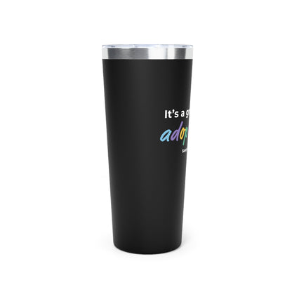 Adopt A Dog | FUNDRAISER for Sandy Paws Rescue | Insulated Tumbler, 22oz - Detezi Designs - 23098645884091556987